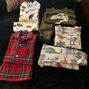 Bundle - 4 Boys Pajama sets 3T/4T